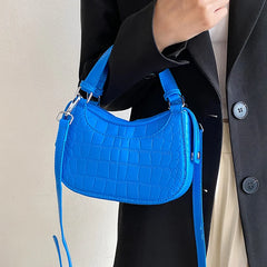 Crocodile Leather Hobo Bags Evening Clutch Crossbody Handbag Purse