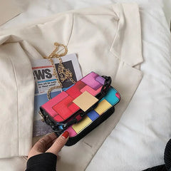 Women's Chain Shoulder Bag Mini Square Bag