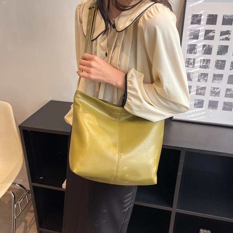 Small PU Leather Crossbody Bags for Women Shoulder Bag Solid Handbags
