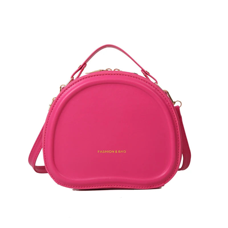 Circular Shoulder Bag Ladies Handbags And Purses Casual Crossbody Bags
