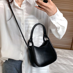 Small Crossbody Purse Half Moon Shoulder Bag for Women