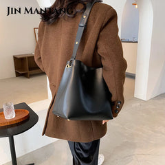 PU Leather Women's Handbags Large Capacity Casual Ladies Tote Female