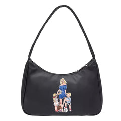 Shoulder Bags Retro Casual Women Totes Mom Mini Underarm Shopping Bag Female Han
