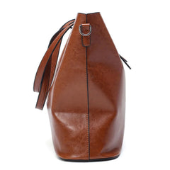 Women Crossbody Bag Leather Handbags Casual Tote Big Shoulder Bags