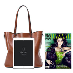 Women Crossbody Bag Leather Handbags Casual Tote Big Shoulder Bags