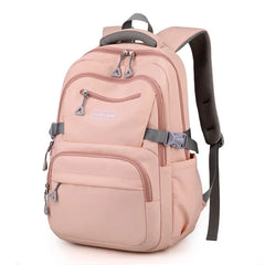 Lady Backpack Nylon Female Waterproof Purple College Backpack Women Laptop Bag