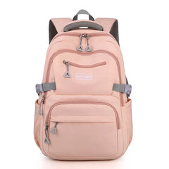 Lady Backpack Nylon Female Waterproof Purple College Backpack Women Laptop Bag