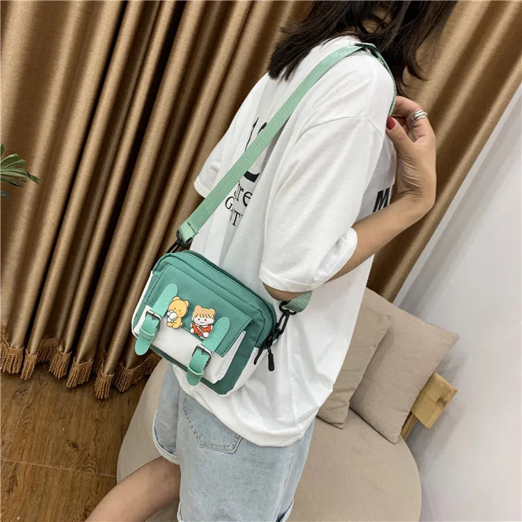 Messenger Bags Women's Nylon Bags Casual Student One-shoulder Small Bags