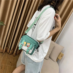 Messenger Bags Women's Nylon Bags Casual Student One-shoulder Small Bags
