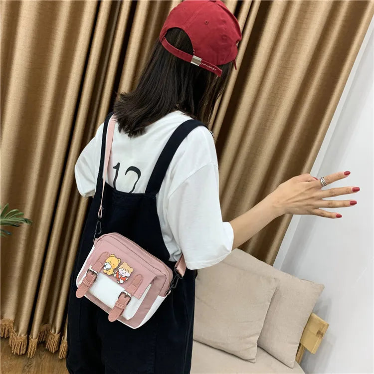 Messenger Bags Women's Nylon Bags Casual Student One-shoulder Small Bags