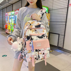Waterproof Nylon Girls Bagpack for Laptop