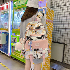 Waterproof Nylon Girls Bagpack for Laptop