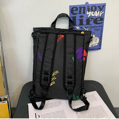 Nylon Women Backpack Schoolbag for Teenage Girls Mochila Bookbag