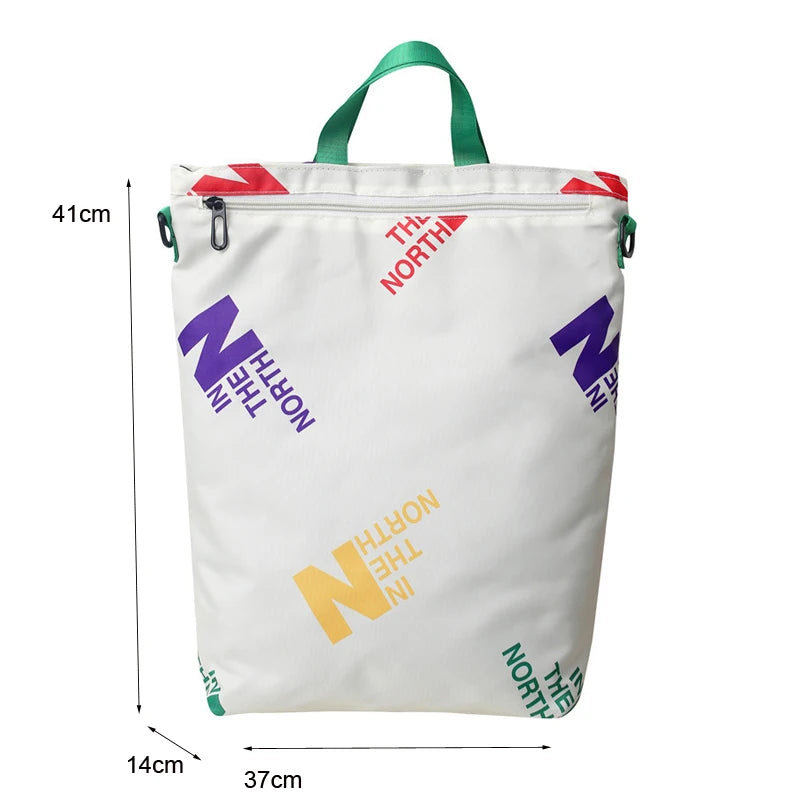 Nylon Women Backpack Schoolbag for Teenage Girls Mochila Bookbag