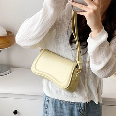 PU Leather Shoulder Crossbody Bag For Women Female Underarm Purse Handbag