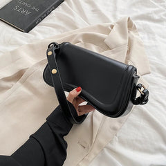 PU Leather Shoulder Crossbody Bag For Women Female Underarm Purse Handbag