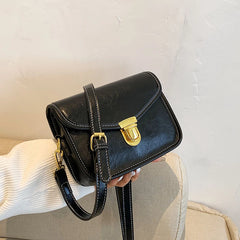 Retro Lady Handbag Purse Mini Square Bag