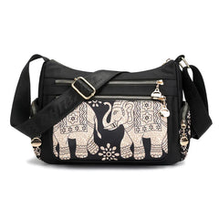 Ethnic Style Ladies' Shoulder Bag Waterproof Anti-theft Crossbody Bag