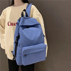 Waterproof Nylon Backpacks Women Shoulder Bag Female Big Small Travel