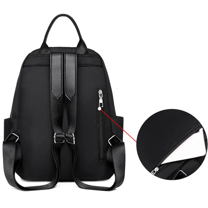 Women Backpack for Teenage Girl Ladies Backpacks Nylon Casual Bagpack
