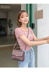 PU Leather Women Handbag Crossbody Shoulder Bag High Wild Lady Bags
