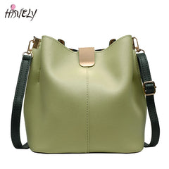 Vintage Women Bucket Bag Retro Shoulder Crossbody Tote Female