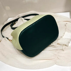 Vintage Women Bucket Bag Retro Shoulder Crossbody Tote Female