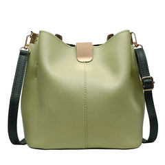 Vintage Women Bucket Bag Retro Shoulder Crossbody Tote Female
