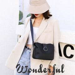 Women Crossbody Bag Nylon Waterproof Shoulder Bag Messenger Bag