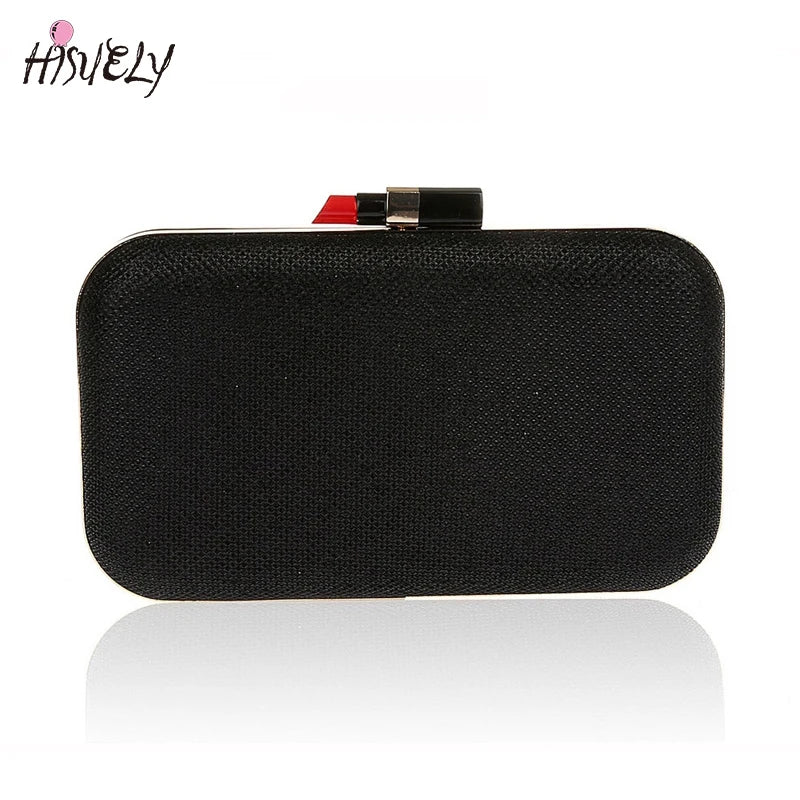 Metal bling Shoulder Bags Women Print Clutch Party Evening Bags