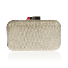Metal bling Shoulder Bags Women Print Clutch Party Evening Bags