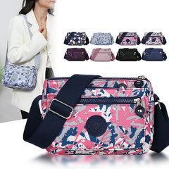 Women Waterproof Nylon Shoulder Messenger Bag Large Capacity Handbag