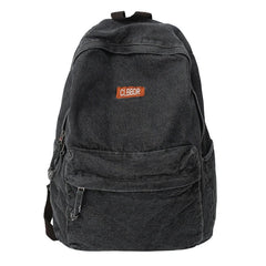 Women's Canvas Backpack Teen College Book Bag