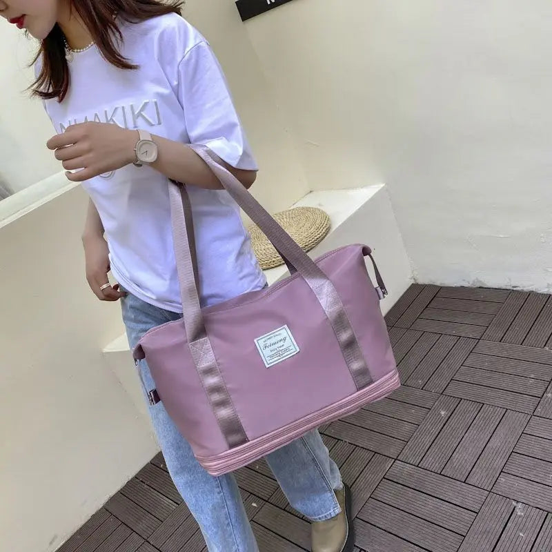 Women's Travel Bag Oxford Cloth Casual Shoulder Travel Bags