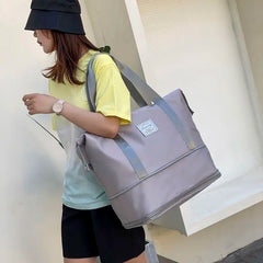 Women's Travel Bag Oxford Cloth Casual Shoulder Travel Bags
