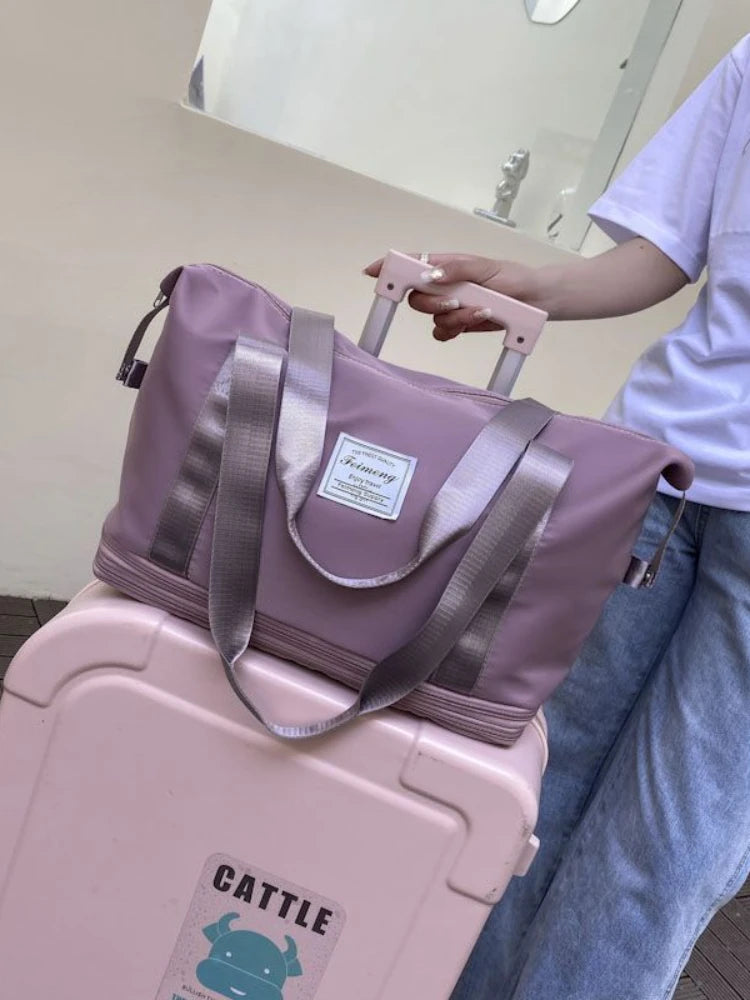 Women's Travel Bag Oxford Cloth Casual Shoulder Travel Bags