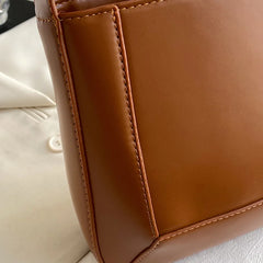 Fashionable Shoulder Bags Daily Tote Casual Multi-function PU Leather Shopping