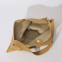 Fashionable PU Leather Women Bags High Capacity Tote Handbags