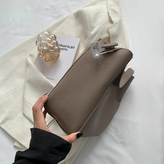 Women Shoulder Bags PU Leather Casual Bucket High Capacity Multi-function