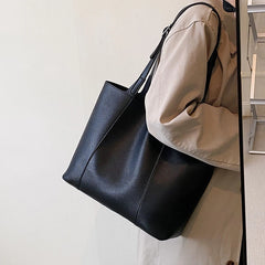Fashionable Winter Shoulder Bags High Capacity For Work Big Pockets Daily Casual