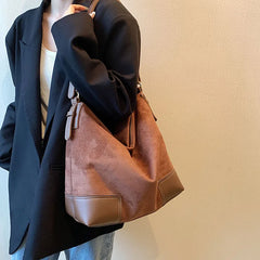 Fashionable Winter Shoulder Women Bags For Work Big Pockets
