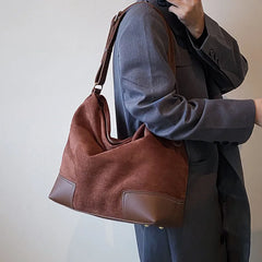 Fashionable Winter Shoulder Women Bags For Work Big Pockets