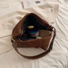 Fashionable Winter Shoulder Women Bags For Work Big Pockets