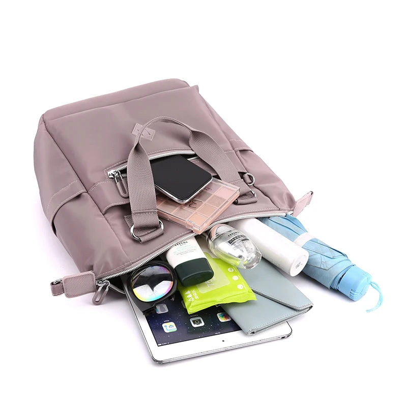 Fashionable Students Books Crossbody Girl Women Bags Nylon Capacity Tote Multifu