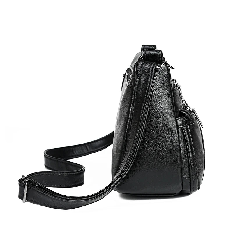 Stylish Pu Leather Women Shoulder Bag Crossbody Purse