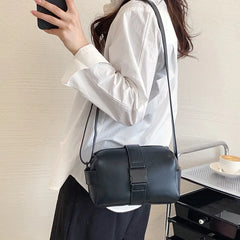 High Rose Red Crossbody Bag Tote Barrel Shaped Bag For Women