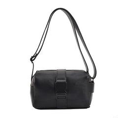 High Rose Red Crossbody Bag Tote Barrel Shaped Bag For Women