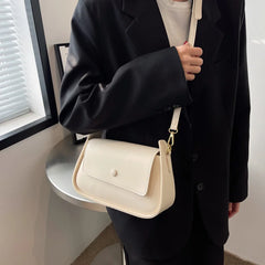 Small PU Leather Crossbody Sling Bag Women's Handbag