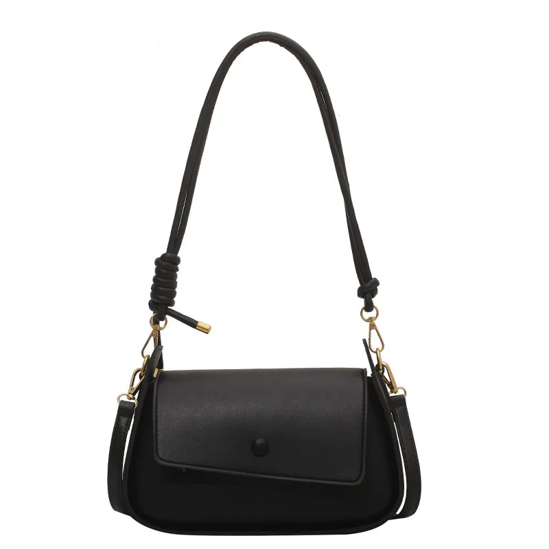 Small PU Leather Crossbody Sling Bag Women's Handbag