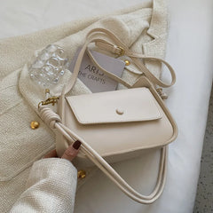 Small PU Leather Crossbody Sling Bag Women's Handbag